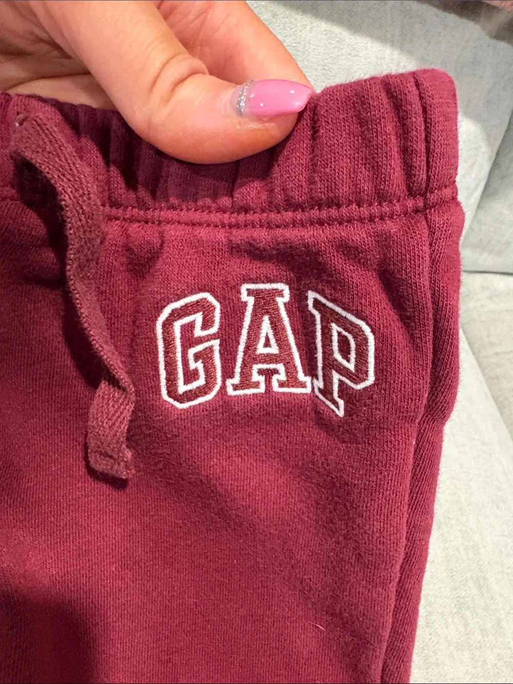 GAP Kids Maroon Sweat Joggers